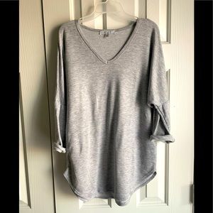Gaze Grey Knit Top size MEDIUM